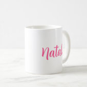 Mug Meilleure Maman avec Nom (Devant droit)