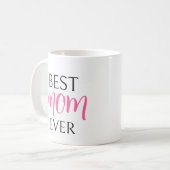 Mug Meilleure Maman avec Nom (Devant gauche)