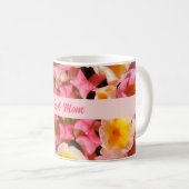 Mug Meilleure maman Bloom Lantana Fleur Texte Personna (Devant droit)