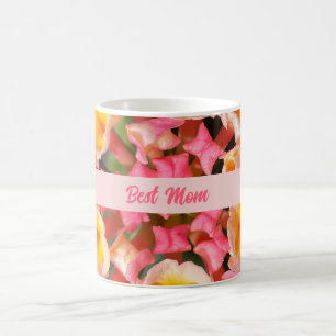 Mug Meilleure maman Bloom Lantana Fleur Texte Personna