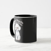 Mug Meilleure maman caniche, maman caniche (Devant gauche)