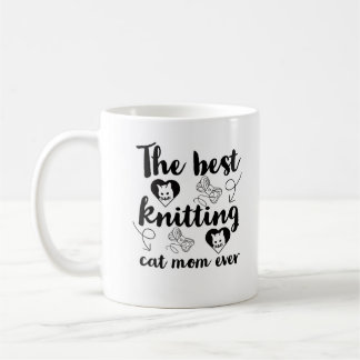 Mug Meilleure maman chat tricot jamais drôle tricot pu