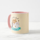 Mug Meilleure maman chatte du monde - Cute Kittens (Devant gauche)