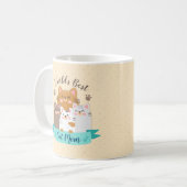 Mug Meilleure maman chatte du monde - Cute Kittens (Devant gauche)