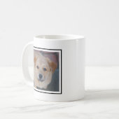Mug Meilleure maman chien du monde avec photo (Devant gauche)