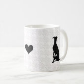 Mug Meilleure maman chien du monde Nouveau&Remade! (Te (Devant droit)