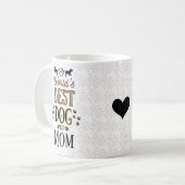Mug Meilleure maman chien du monde Nouveau&Remade! (Te (Devant gauche)