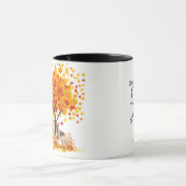 Mug Meilleure maman chien jamais automne, berger allem (Centre)