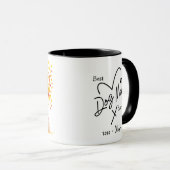 Mug Meilleure maman chien jamais Automne, Poméranie (Devant droit)