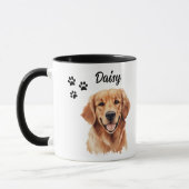Mug Meilleure maman chien jamais Golden Retriever Pers (Gauche)