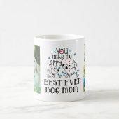 Mug Meilleure Maman Chien Personnalisé Animal de Compa (Centre)