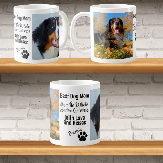Mug Meilleure maman chien personnalisée 2 photo