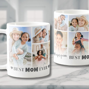 Mug Meilleure Maman Collage de Photos Mère