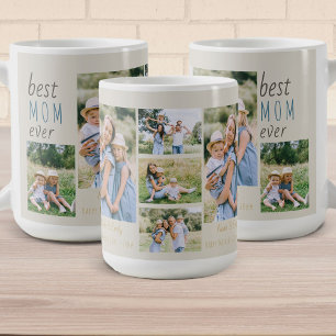 Mug Meilleure Maman Collage de Photos sur Pierre Perso