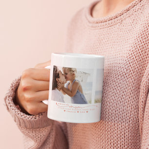 Mug Meilleure maman Collage photo à trois mains