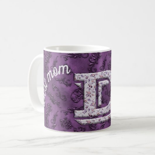 Mug Meilleure maman D (Devant gauche)