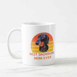 Mug Meilleure maman dachshund jamais T-shirt