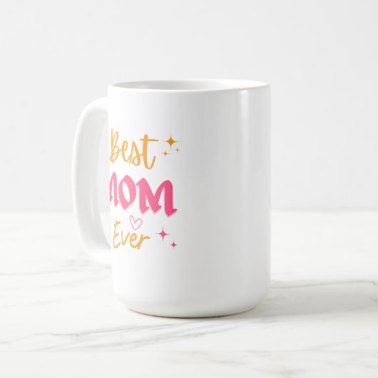 Mug Meilleure maman dans le monde de la boug - Cadeau (Devant gauche)