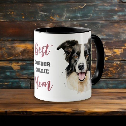 Mug Meilleure maman de Border Collie