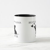 Mug Meilleure maman de chat (Centre)