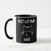 Mug Meilleure maman de chat (Gauche)