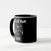 Mug Meilleure maman de chat (Devant gauche)