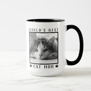 Mug Meilleure Maman de Chat au Monde Empreintes de Pat