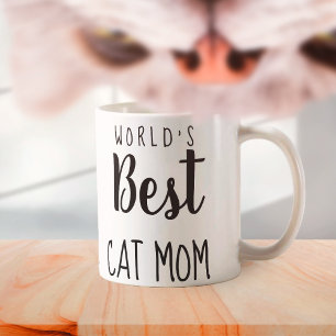 Mug Meilleure maman de chat au monde - Personnalisable