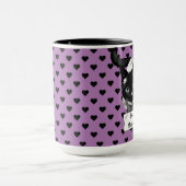 Mug "Meilleure maman de chat" Chat Siamese Lady Coffee (Centre)