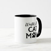 Mug Meilleure Maman de Chat du Monde (Devant droit)