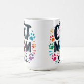 Mug Meilleure maman de chat jamais (Centre)