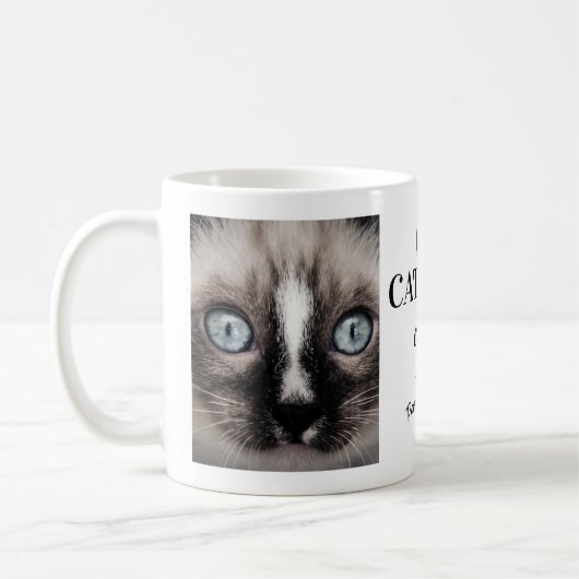Mug Meilleure maman de chat jamais photos personnalisé (Gauche)