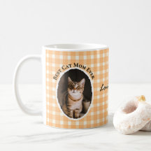 Meilleure Maman de Chat Personnalisé Drôle Mignon 
