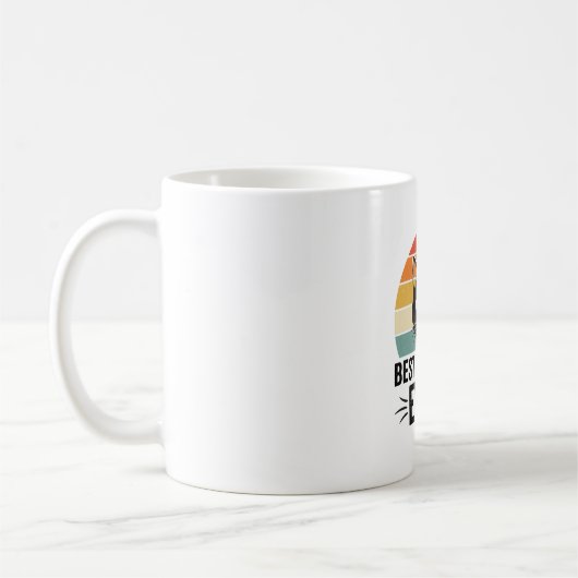 Mug Meilleure Maman de Chat Retro Visage de Chat Desig (Gauche)