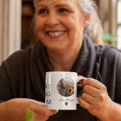 Mug Meilleure maman de chien 2 photo nom de l'animal p