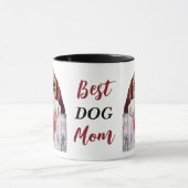Mug Meilleure maman de chien Beagle (Centre)