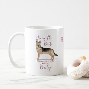 Mug Meilleure maman de chien berger allemand Photo