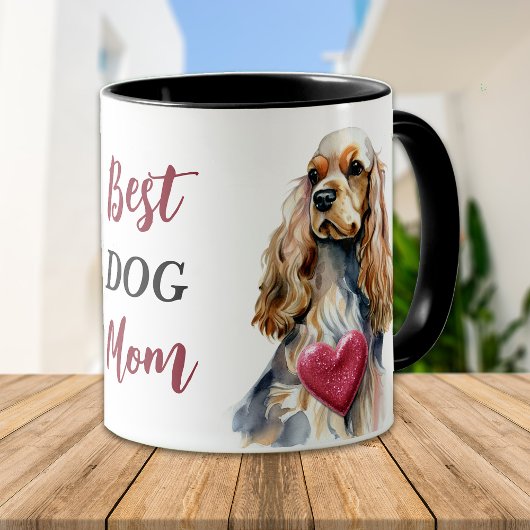 Mug Meilleure maman de chien Cocker Spaniel