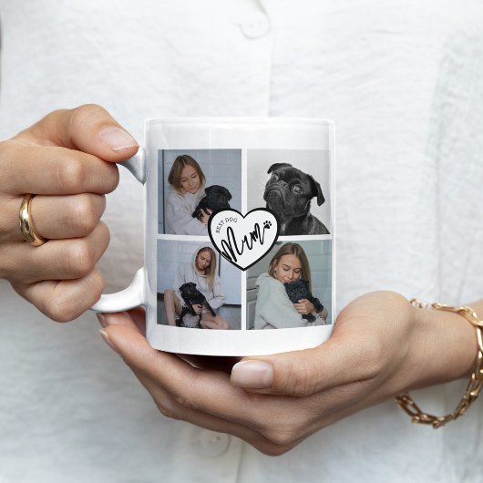 Mug Meilleure maman de chien | Collage de photos