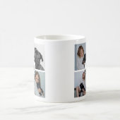 Mug Meilleure maman de chien | Collage photo (Centre)