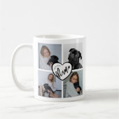 Mug Meilleure maman de chien | Collage photo (Gauche)