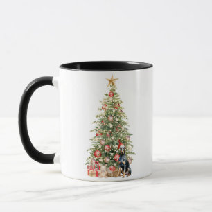 Mug Meilleure Maman de Chien de Noël Dobermann Aquarel