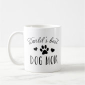 Mug Meilleure maman de chien du monde (Gauche)