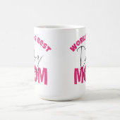 Mug Meilleure maman de chien du monde (Centre)