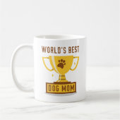 Mug Meilleure maman de chien du monde (Gauche)