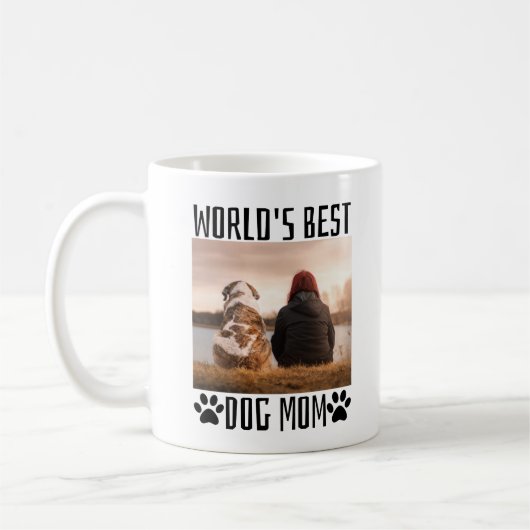 Mug Meilleure Maman de Chien du Monde (Gauche)