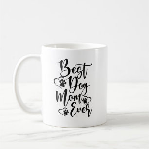 Mug Meilleure maman de chien jamais design avec les co