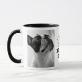 Mug Meilleure maman de chien jamais personnalisé photo (Gauche)