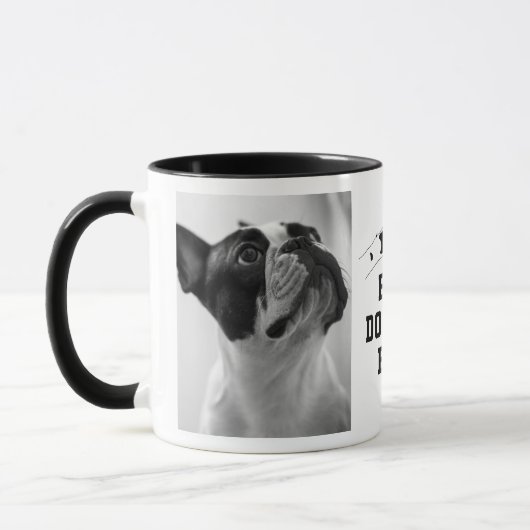 Mug Meilleure maman de chien jamais personnalisé photo (Gauche)