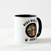 Mug Meilleure maman de chien jamais personnalisée Phot (Devant droit)